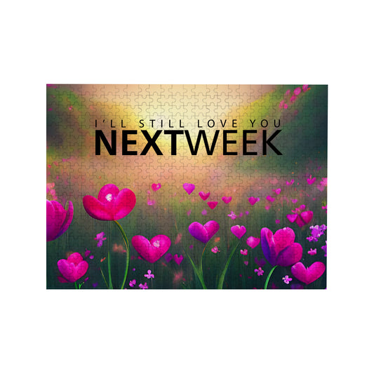 NextWeek Hearts 500pc Wooden Jigsaw Puzzle